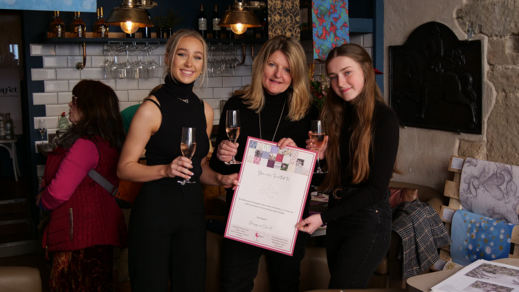 The Designer Claret team at their launch night in March
