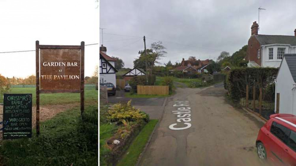 Residents have spoken out about the Garden Bar at the Pavilion (Image right by google.maps)