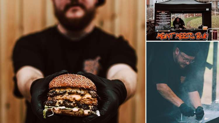 Chris Hardy launched Meat Meets Bun in 2021