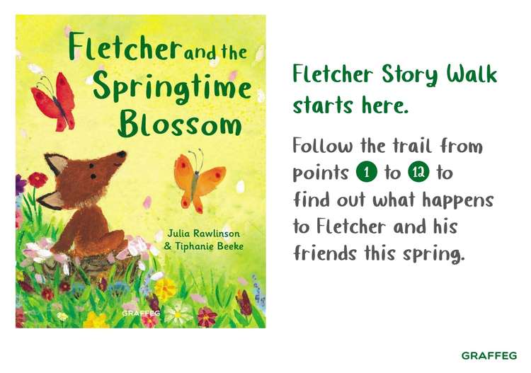 Fletcher and the Springtime Blossom Story Walk will return to Kenilworth this weekend