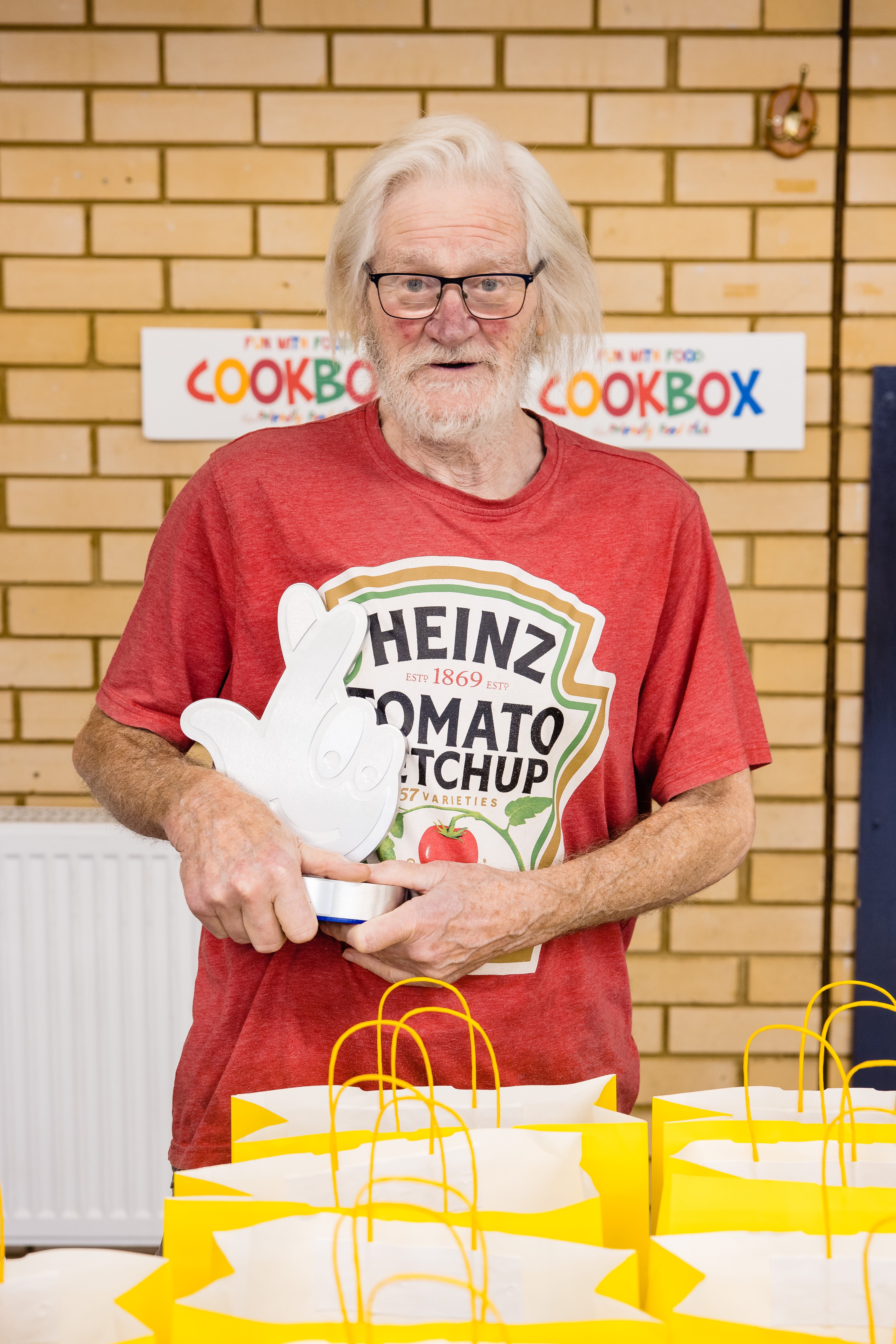 Tony Gibbons, founder of The Friendly Food Club, died in February (Image: National Lottery)