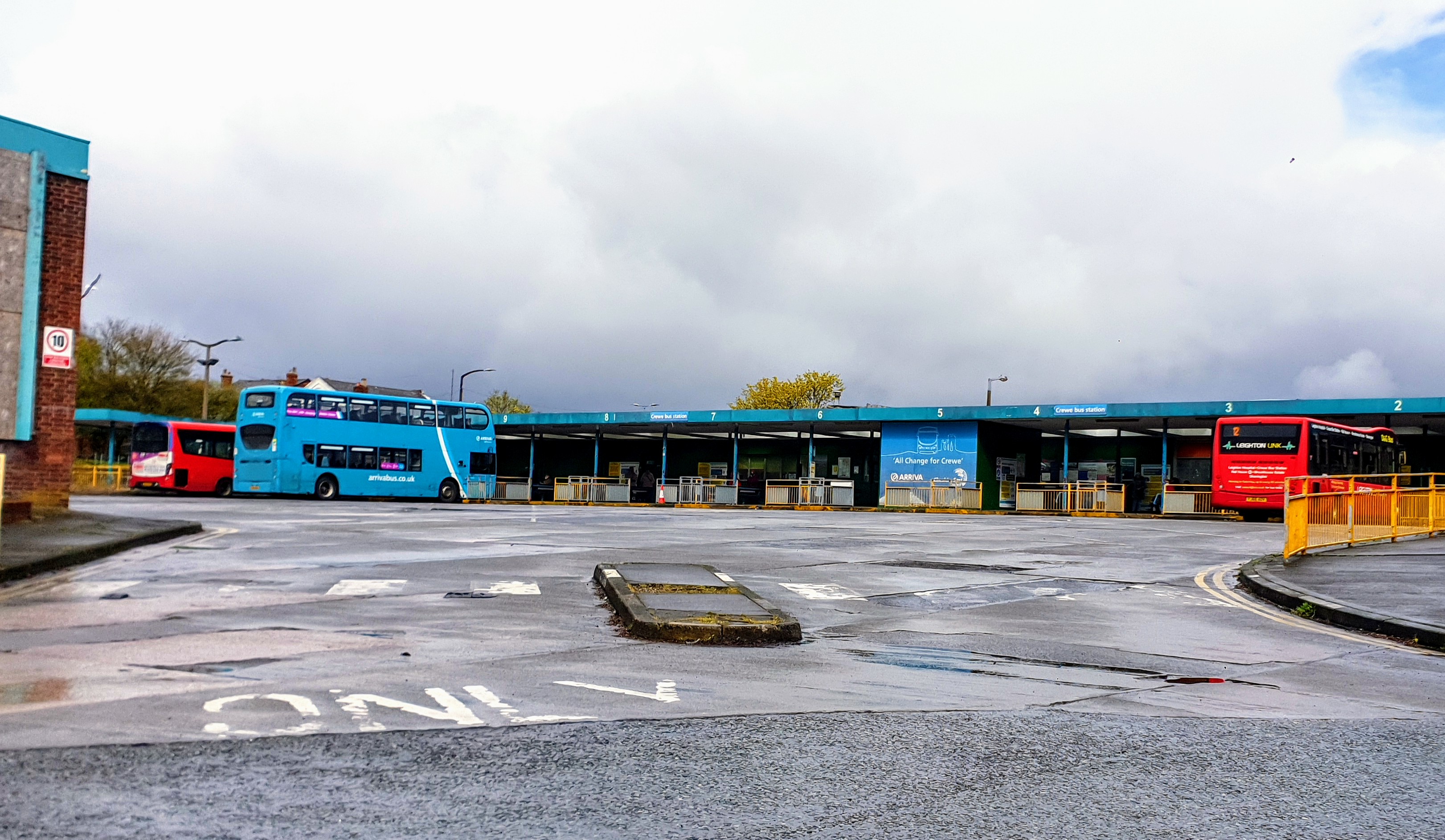 Crewe's current bus station will be replaced for a new bus interchange by the end of 2023 (Ryan Parker).