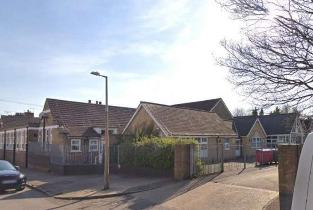 The entrance to the college car park, now lost to residents.