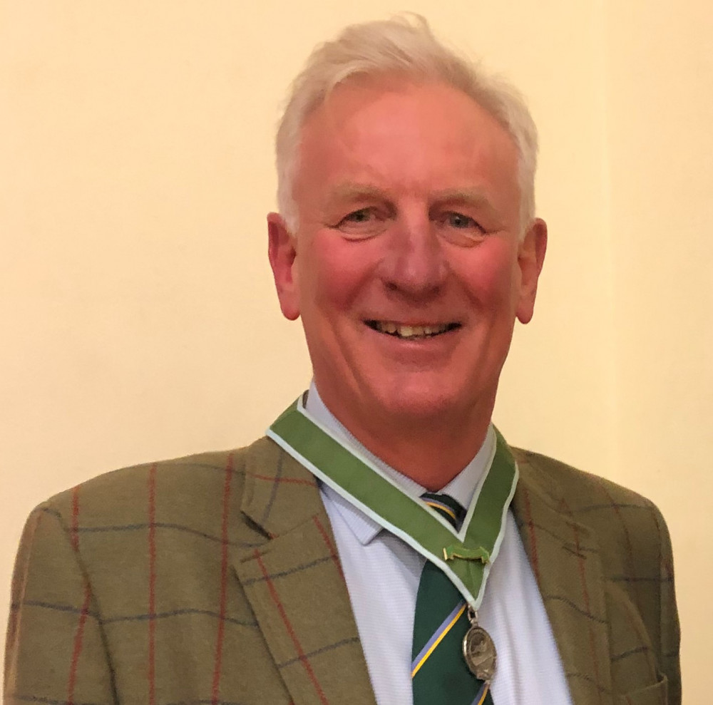 Nigel Jones, president of Melplash Agricultural Society