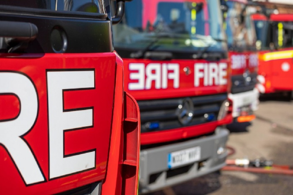 Two adults and three children were taken to hospital while a further three people were assessed for carbon monoxide poisoning