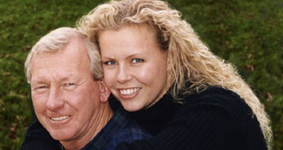 Willow founder and football legend Bob Wilson with his much-loved late daughter Anna. CREDIT: Willow Foundation 