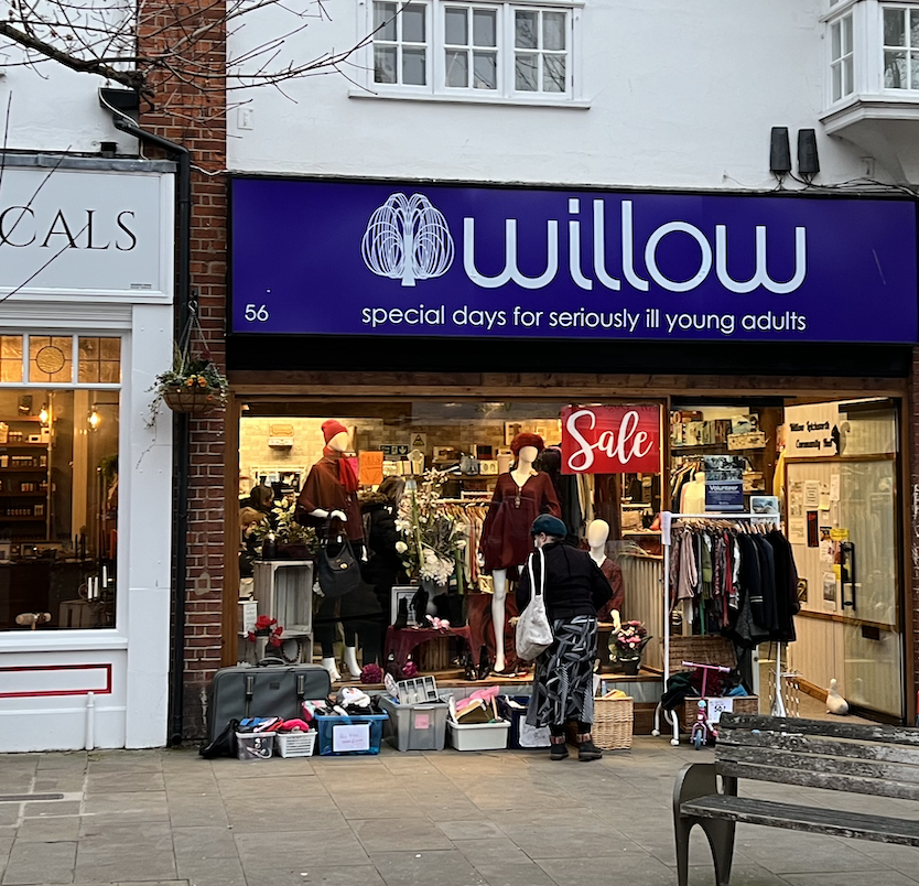 The Willow Foundation shop in Letchworth town centre. CREDIT: Nub News 