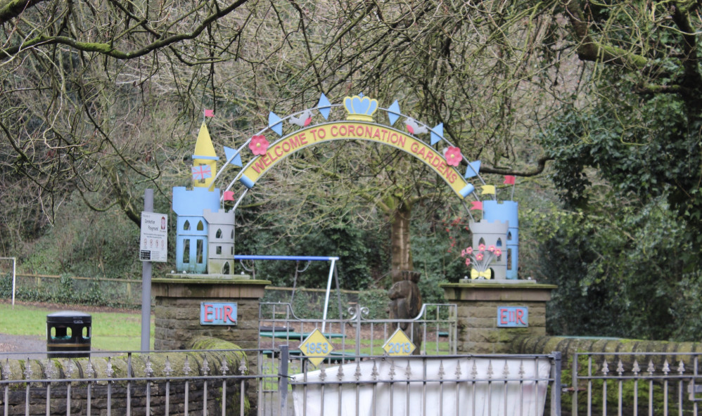 Coronation Gardens in Bollington. 