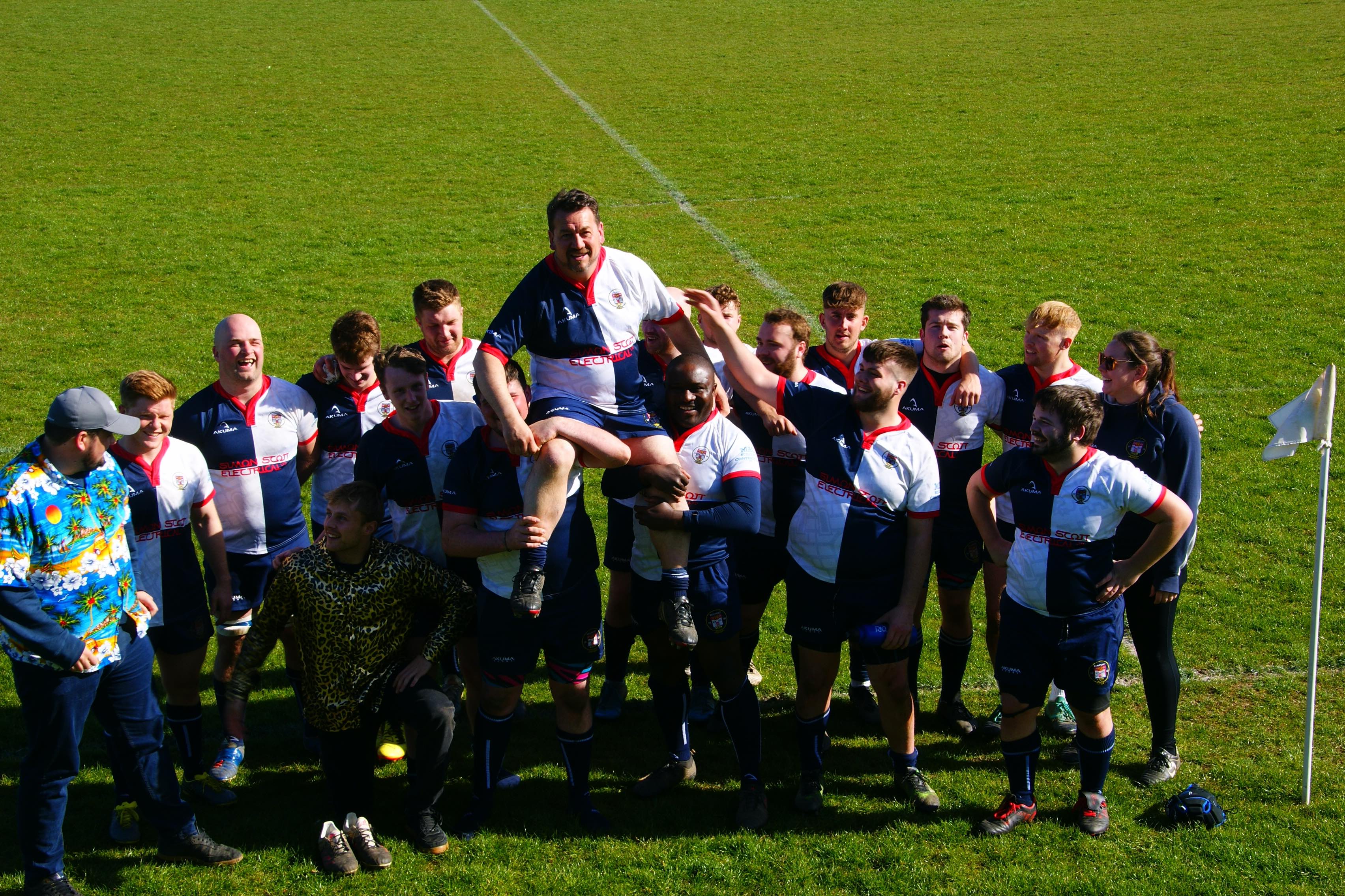 Brett Chant chaired off the field