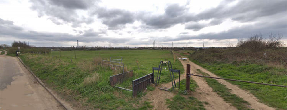 The proposed site of the school.