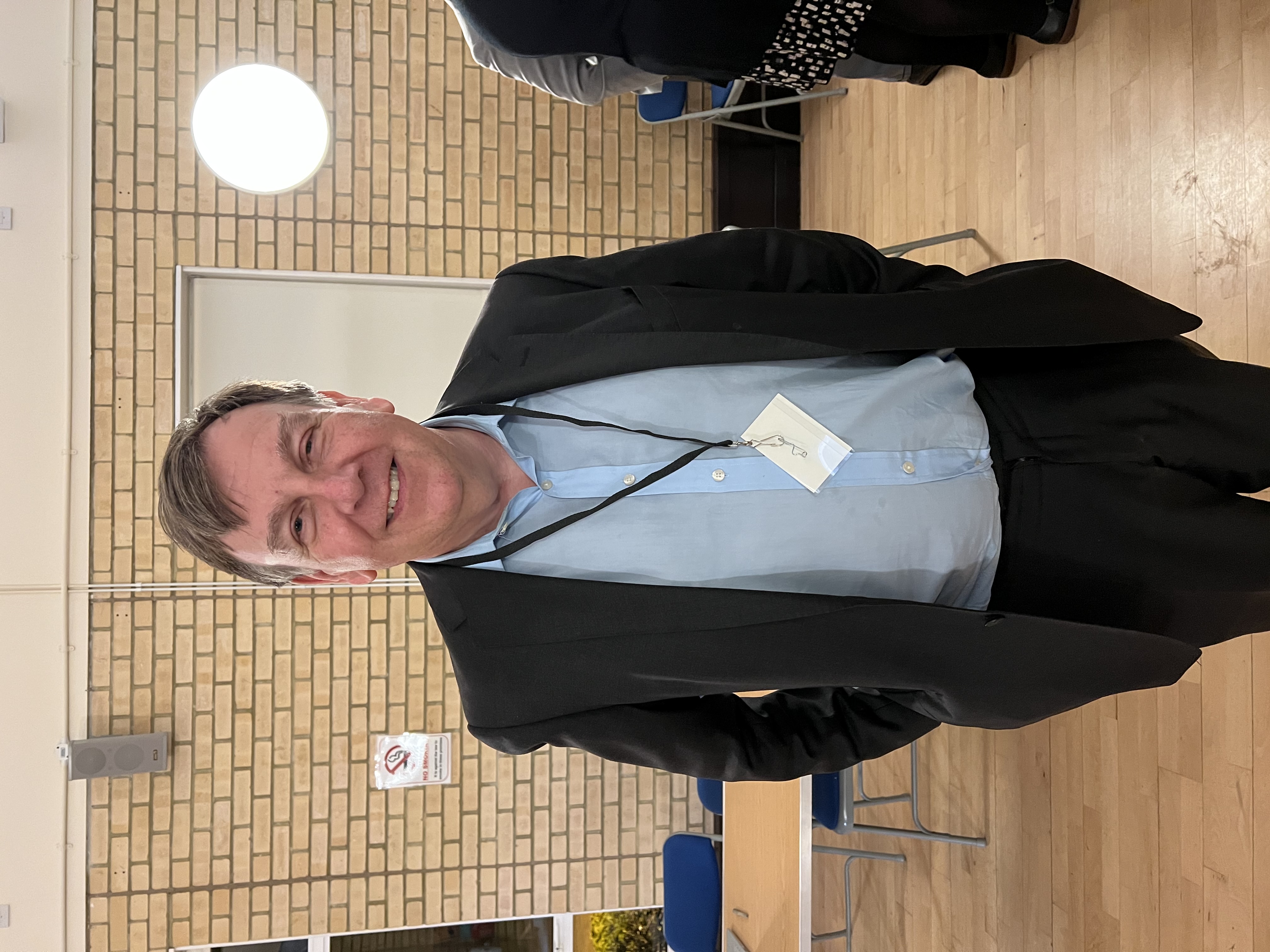 Maldon MP John Whittingdale was present at the count (Photo: Ben Shahrabi)