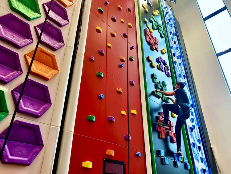 A clip 'n climb challenge will be one of the highlights. Photo: Coalville Nub News