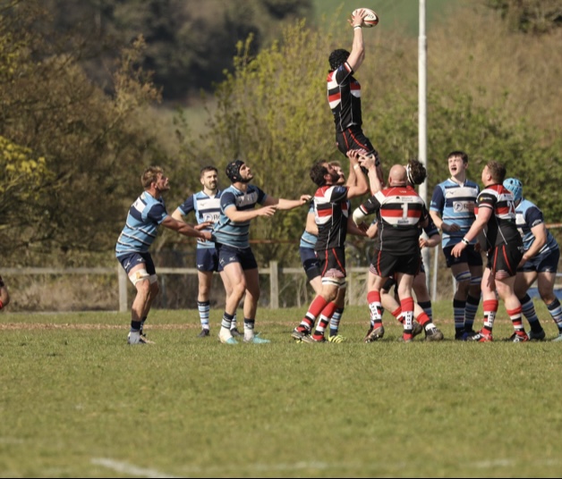 The firsts in action. Photos by Newbury RFC photographers Peter Branch & Ian Jack