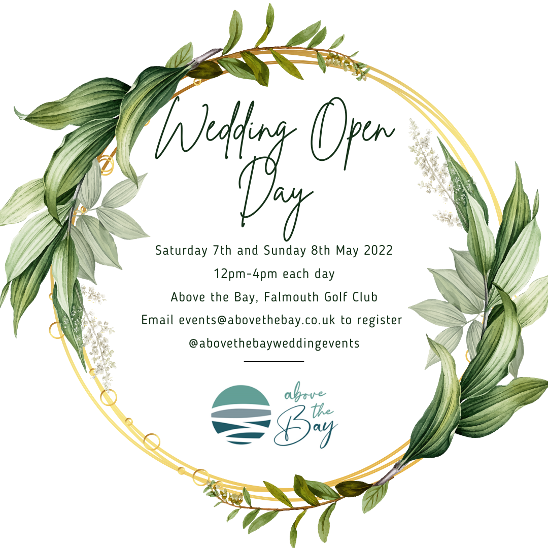 Wedding open day info.