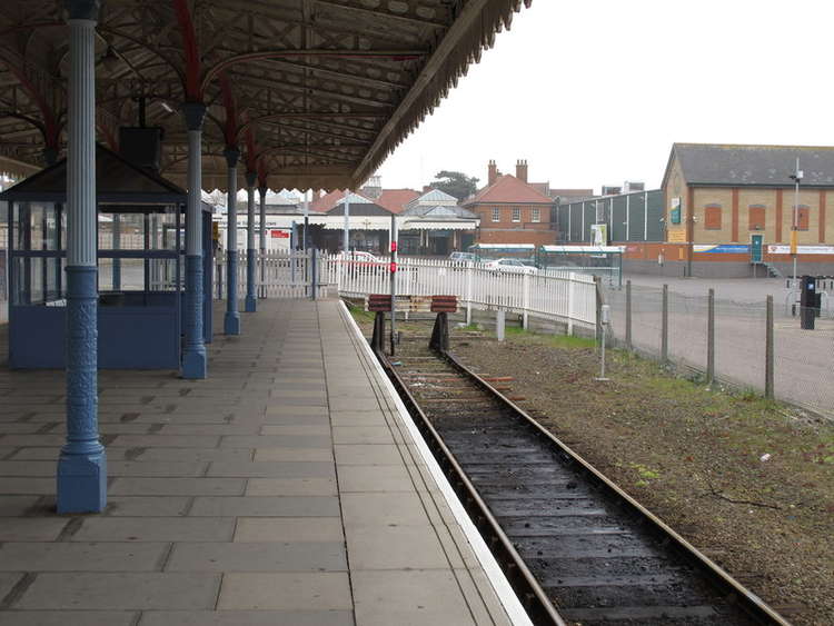 The end of the line at Felixstowe Station - Credit: Roger Jones - geograph.org.uk/p/2891492