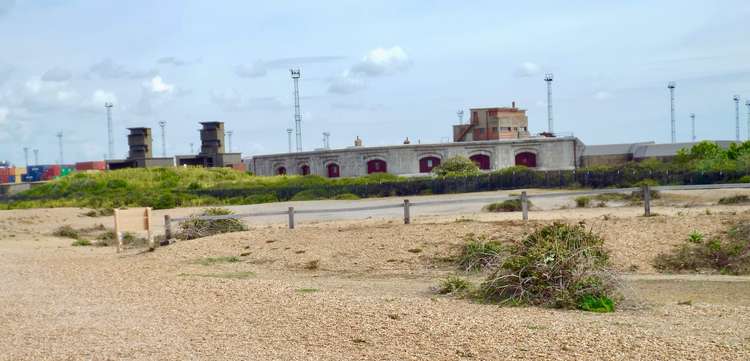 Landguard Fort beach