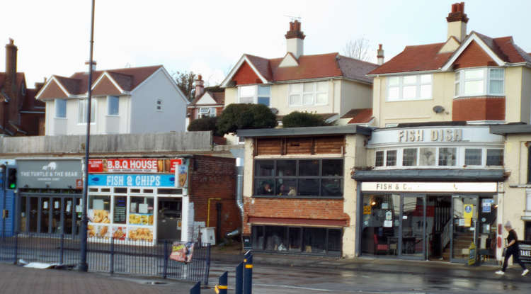 Shops along Undercliff Road West