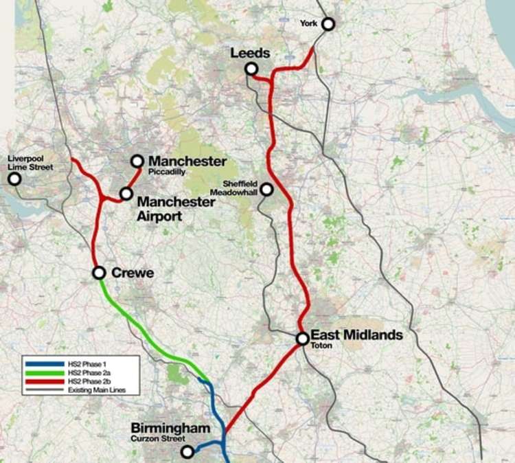 HS2 Phase 2B is to go ahead says the government.