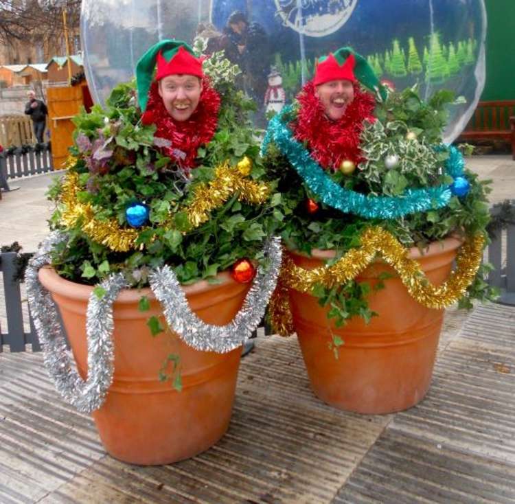 The Holly and Ivy characters will feature in Crewe Christmas Saturdays.