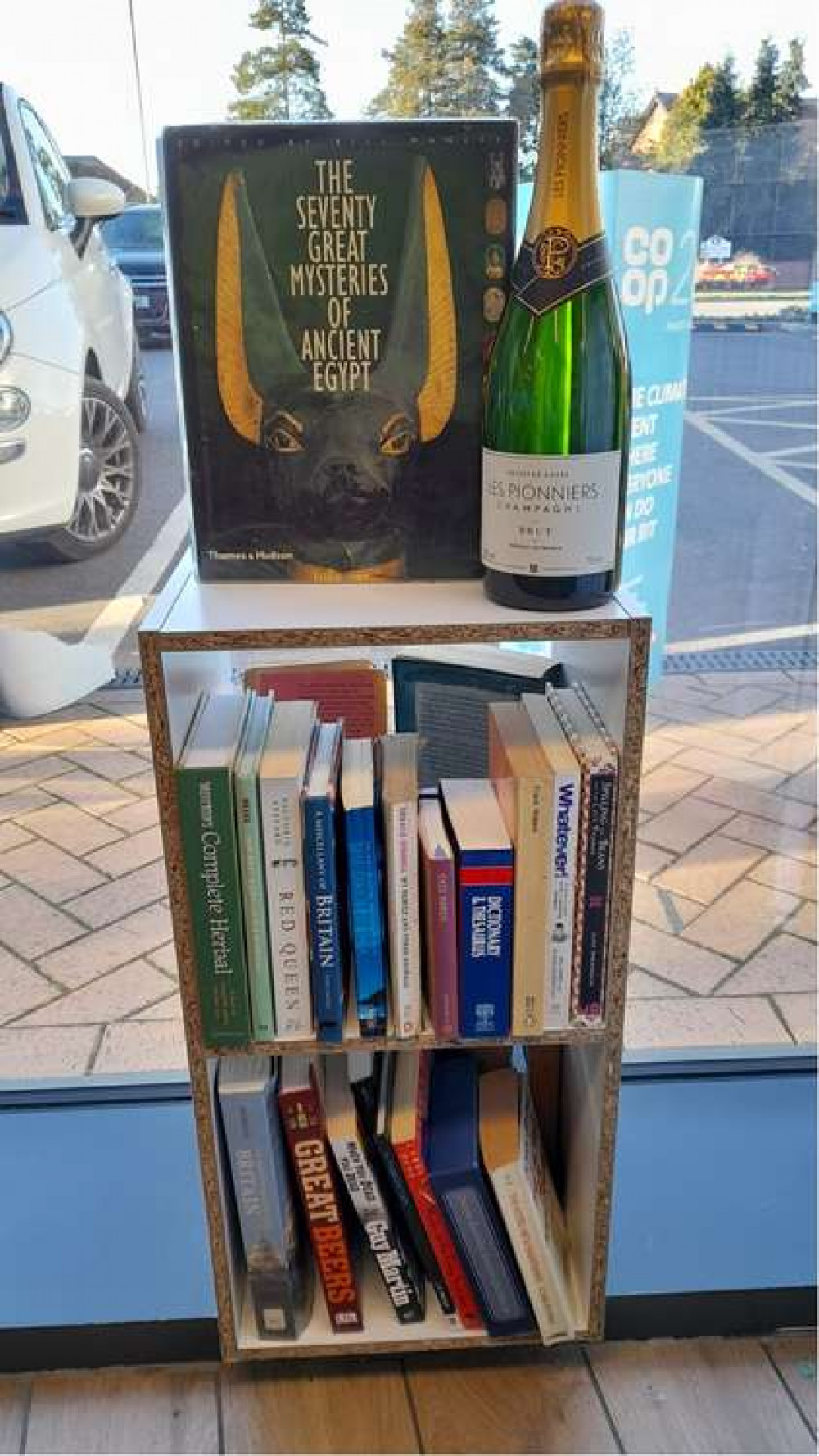 Co-op's store in Crewe Road, Wistaston now has a book exchange to raise funds for Mind.