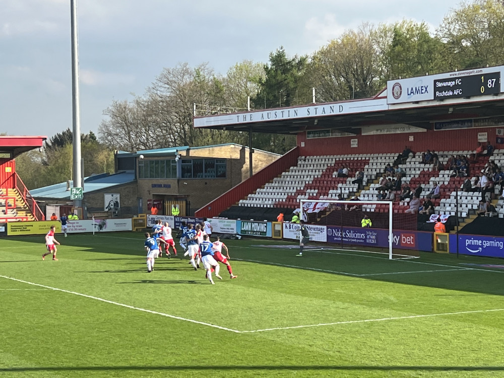 Read Owen Rodbard's Player Ratings after Stevenage beat Rochdale 1-0 at the Lamex on Good Friday. CREDIT: @laythy29