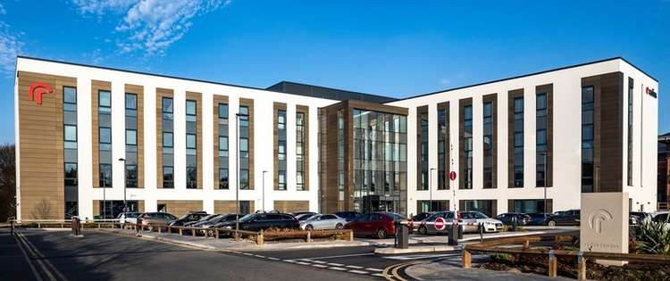 Radius' head offices at Crewe Business Park.