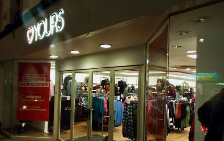 Yours Clothing is closing its Felixstowe branch (Picture credit: Nub News)