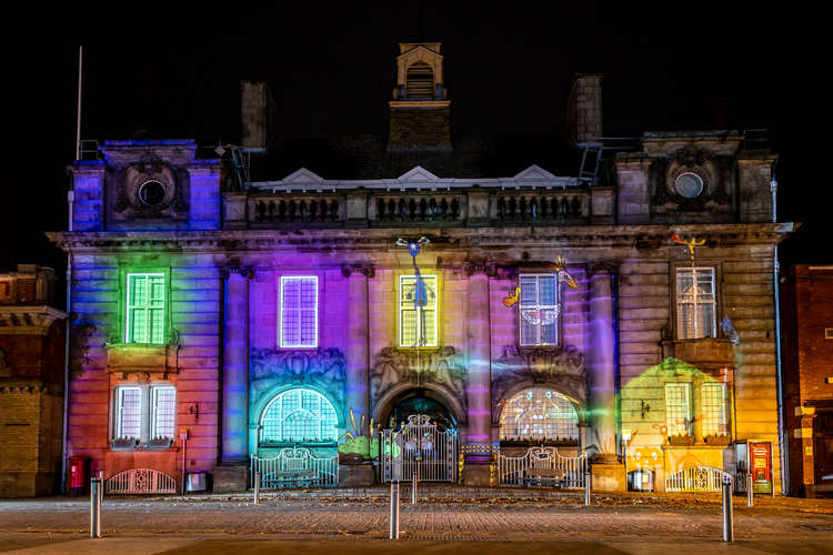 Lumen Lite cast a spectacular vista across the Municipal Buildings and around the town earlier this month.