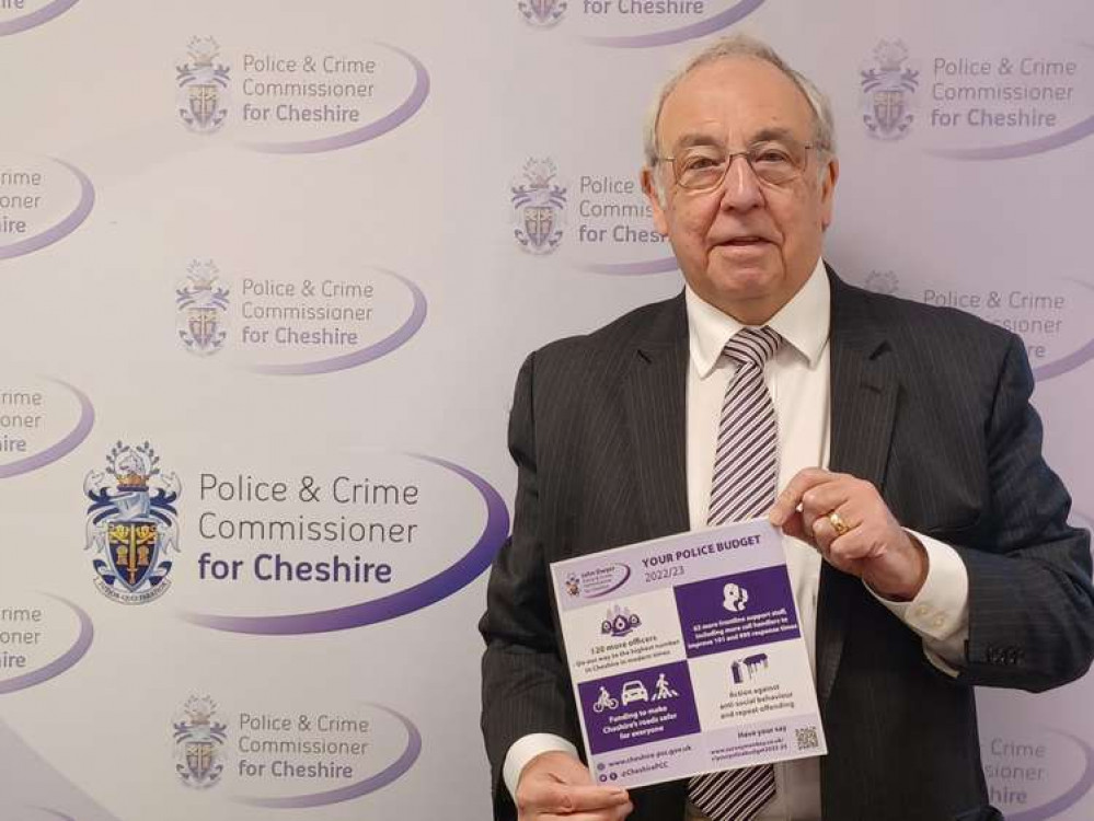 Police and Crime Commissioner John Dwyer.