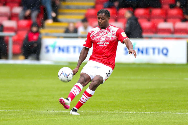 Donervon Daniels: departs with manager's best wishes (Picture credit: Kevin Warburton)..