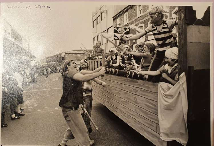 A nostalgic picture from the 1979 Crewe Carnival (Picture courtesy  Darren O'Connor).