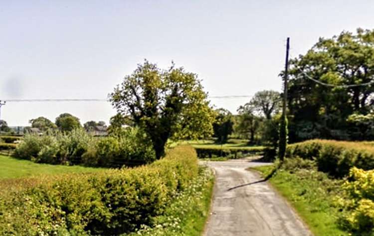 Elton Lane in Winterley (Google Street Maps).