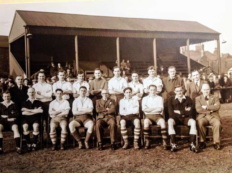 Crewe LMR Sports Ground in 1950. (Picture credit: Phillip Raiswell)