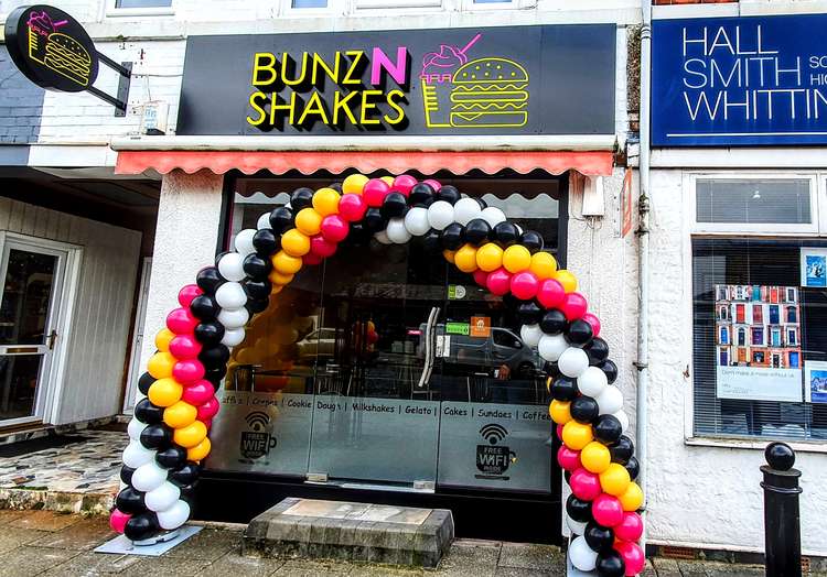 Buns N Shakes burger and dessert shop on Nantwich Road. (All picture credits: Ryan Parker)