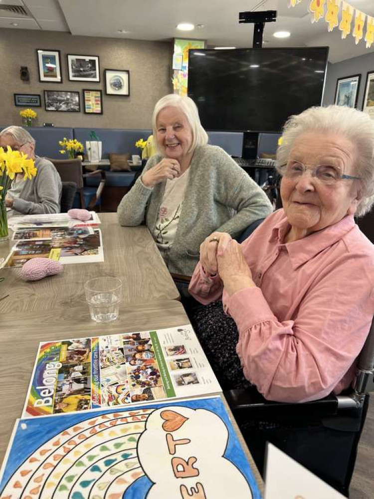 Residents at Belong reopened a time capsule as part of National Reflection Day.