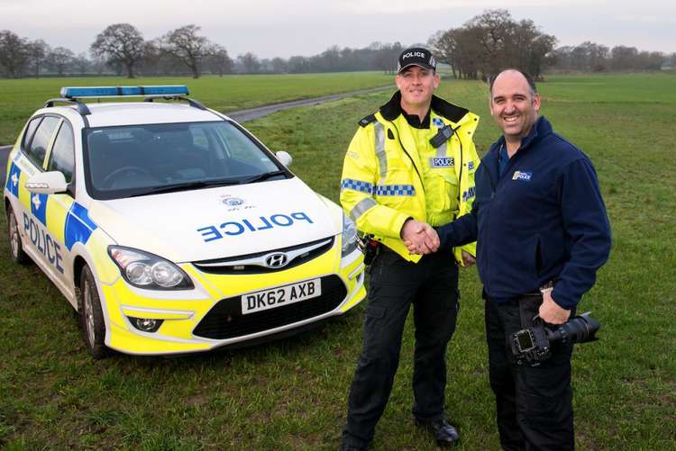 A Volunteer with Cheshire Police. (Picture credit: Citizens in policing)