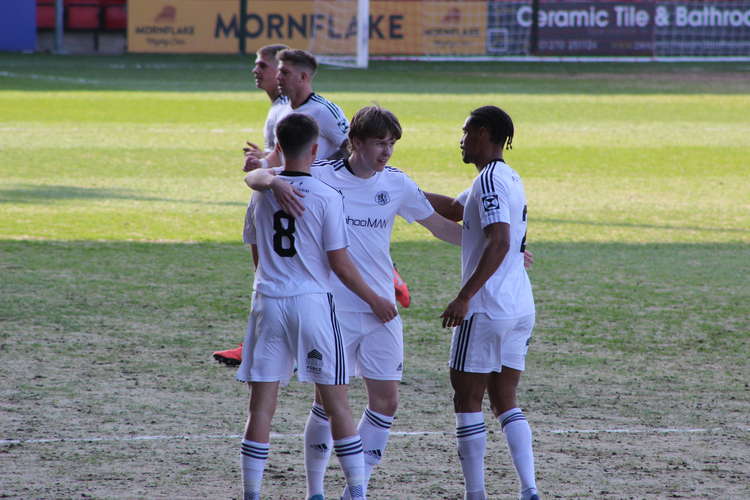 James Berry-McNally (21) scored The Silkmen's equaliser. And took numerous set-pieces throughout the match.