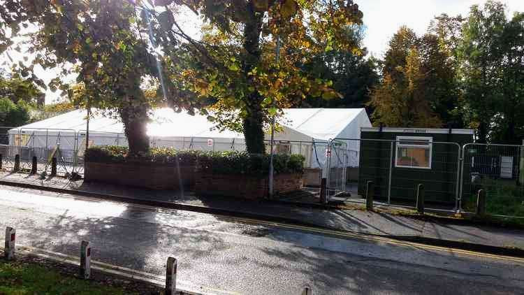 The Uk's first dual-use Covid test site was on Chester Street, Crewe.