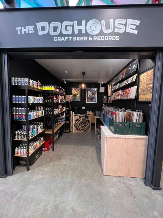 The Crewe Dog at Crewe Market Hall will be expanding with - The Doghouse Craft Beer & Record Shop.