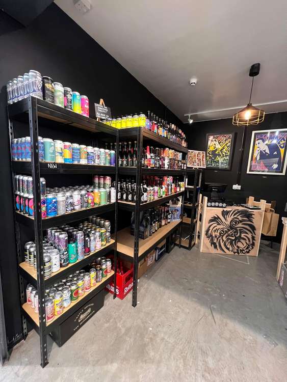 The craft beer and record shop will sell a wide range of take away beers and ales.