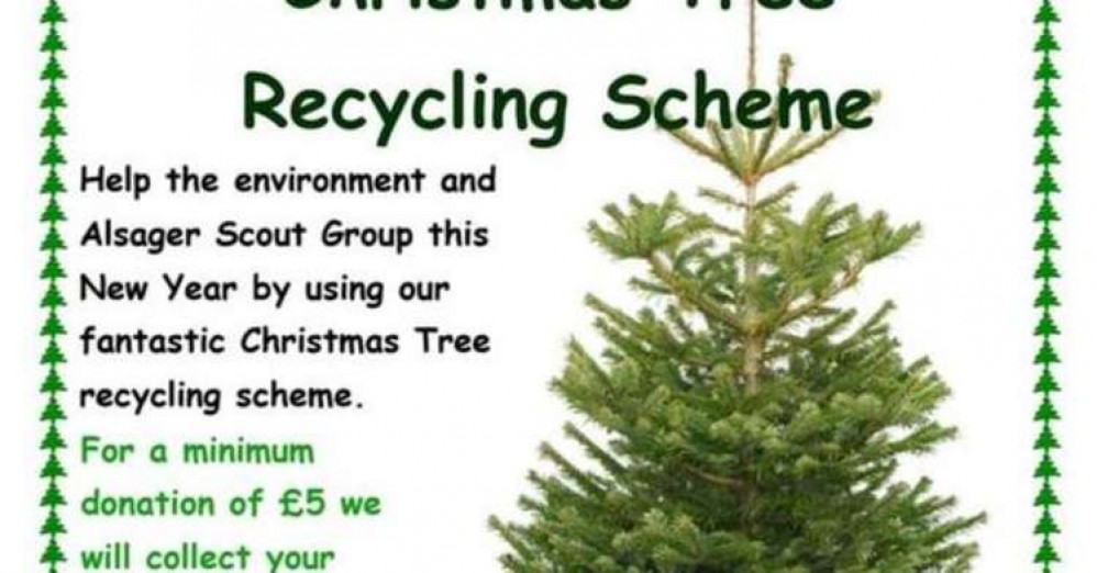 Alsager Christmas tree collection