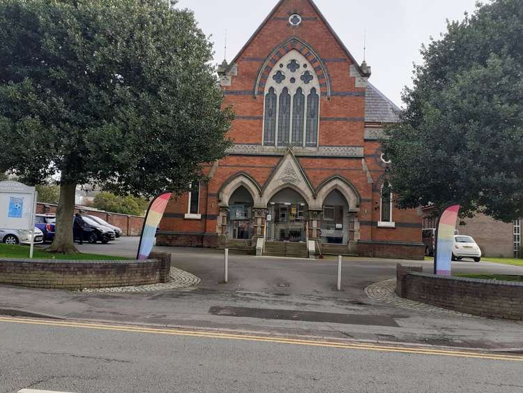 Wesley Place Methodist Church where the Alsager Civic Service is taking place