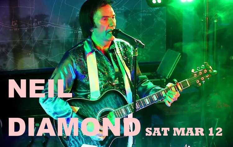 Ey Up Duck stages a Neil Diamond tribute night on Saturday