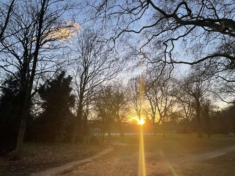 A cold but bright day in the park (credit: Lexi Iles)