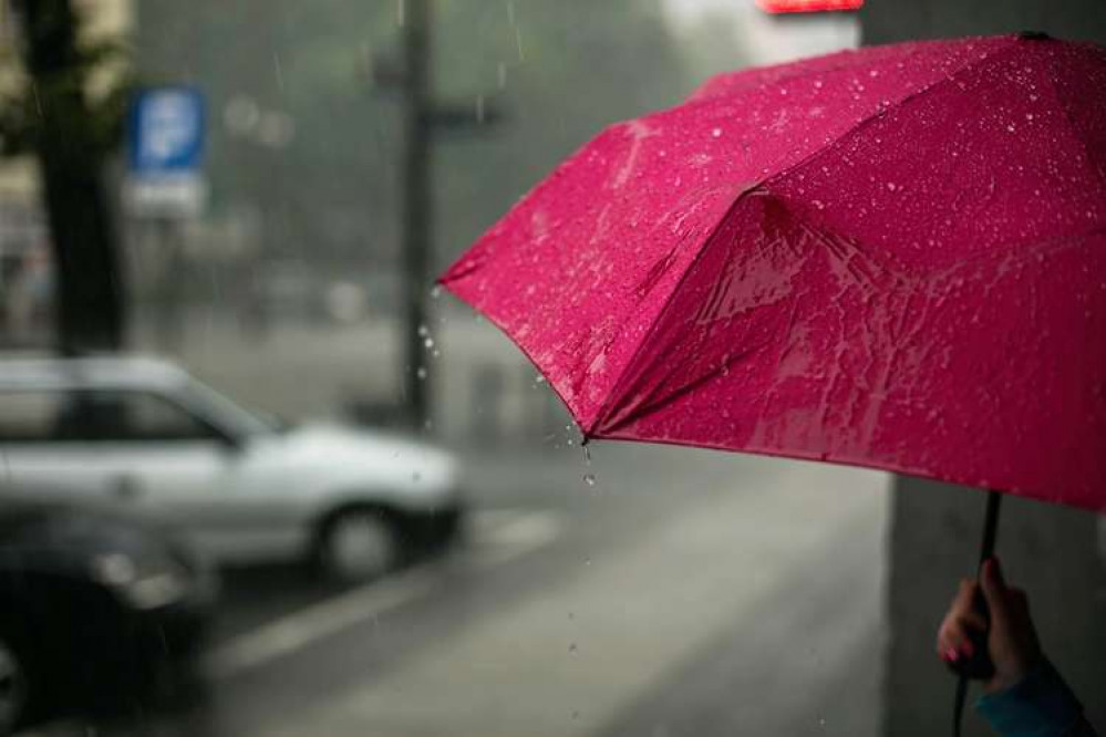 A wet and rainy day in Battersea today (credit: Unsplash)