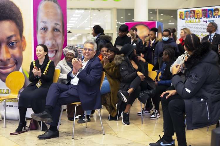 Three schools took part in the installation now open at Southside Shopping Centre (credit: Wandsworth Council)