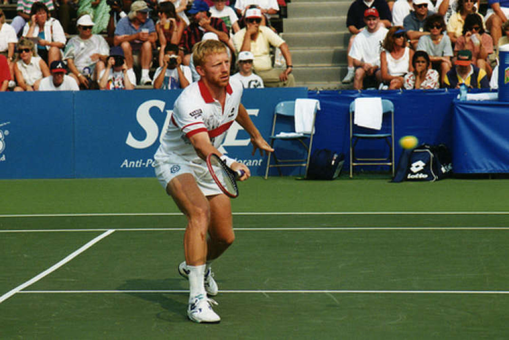 Boris Franz Becker is a German former world No. 1 tennis player (credit: Wikimedia)