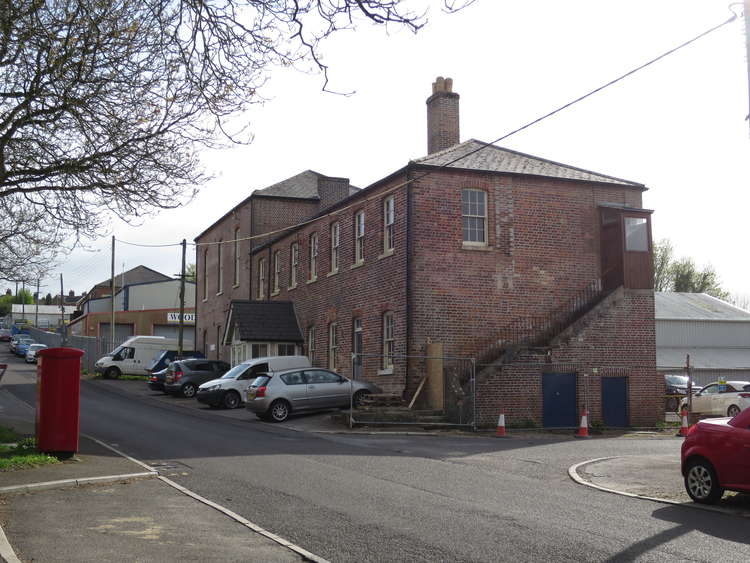 The former military hospital in Dorchester's Grove industrial estate