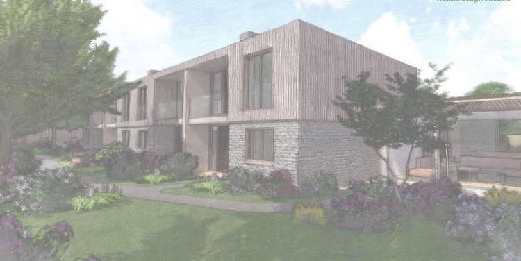 Drawings of the proposed extension to Casterbridge Care Home in Cerne Abbas