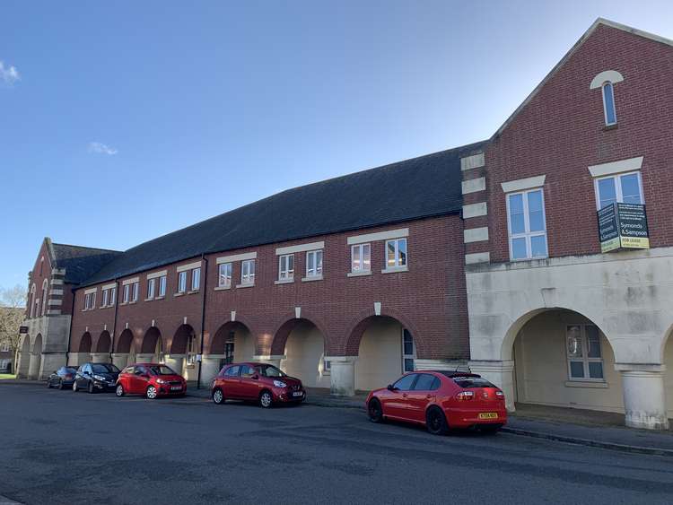 Offices at Hammick House in Poundbury could be converted into eight flats